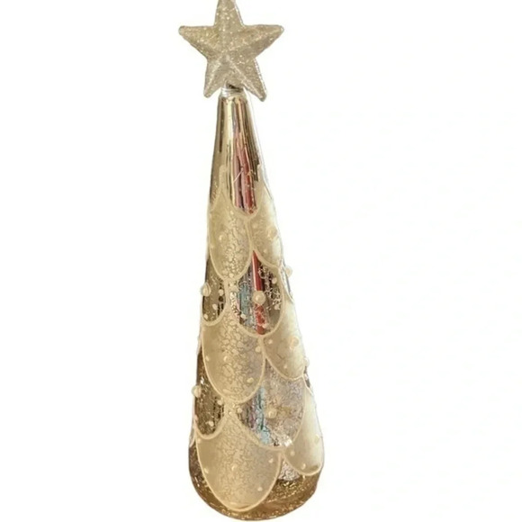 𝅺Silver and Gold Christmas‎ Tree 12”🎄 - Picture 4 of 4